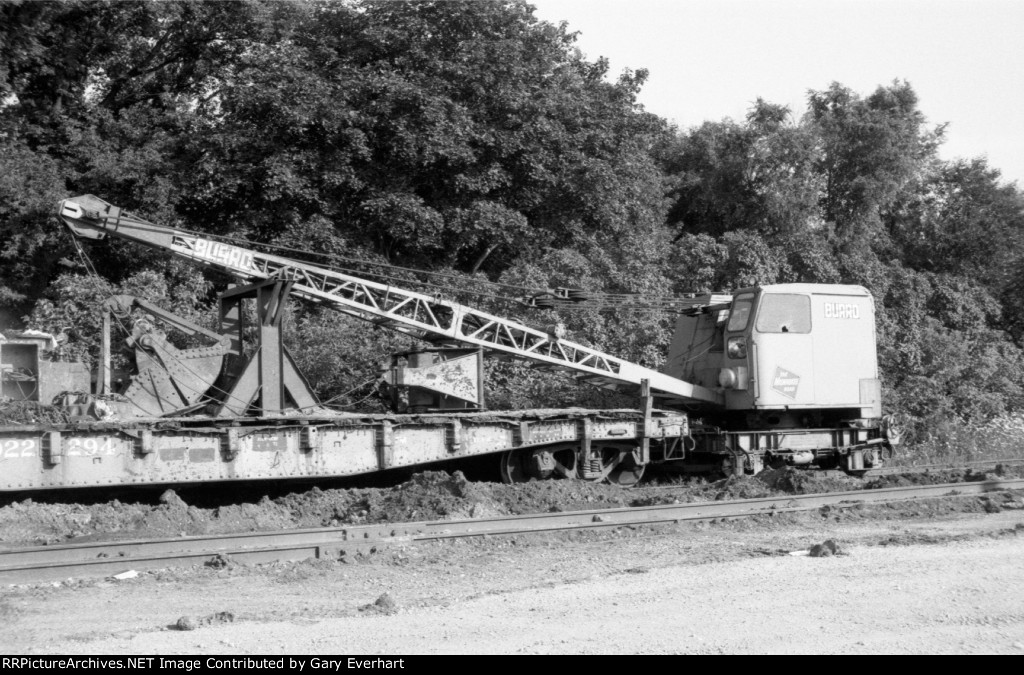 MILW Burro Crane - Milwaukee Road